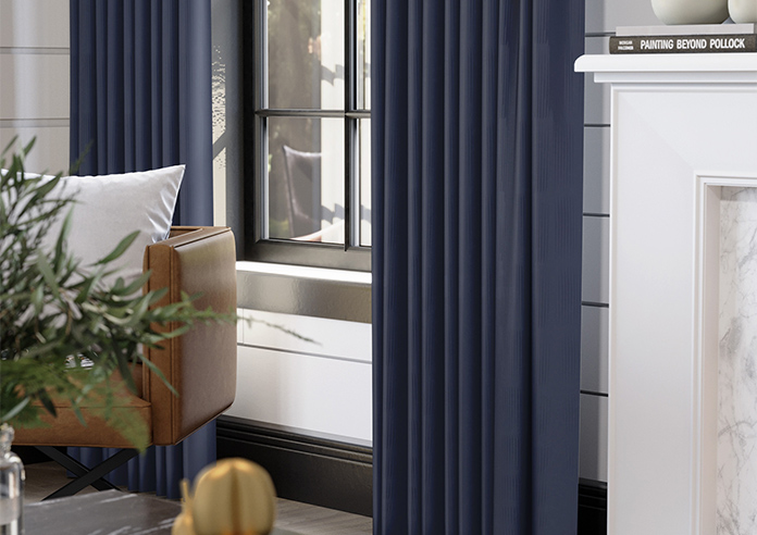 Devonshire, Denim - Made to Measure Curtains - Image 5